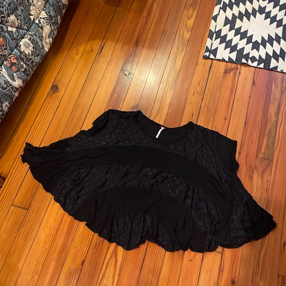 Free People Crop Swing top sz XS